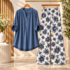 Imported Digital Print Western Coord Set | Easy Fit