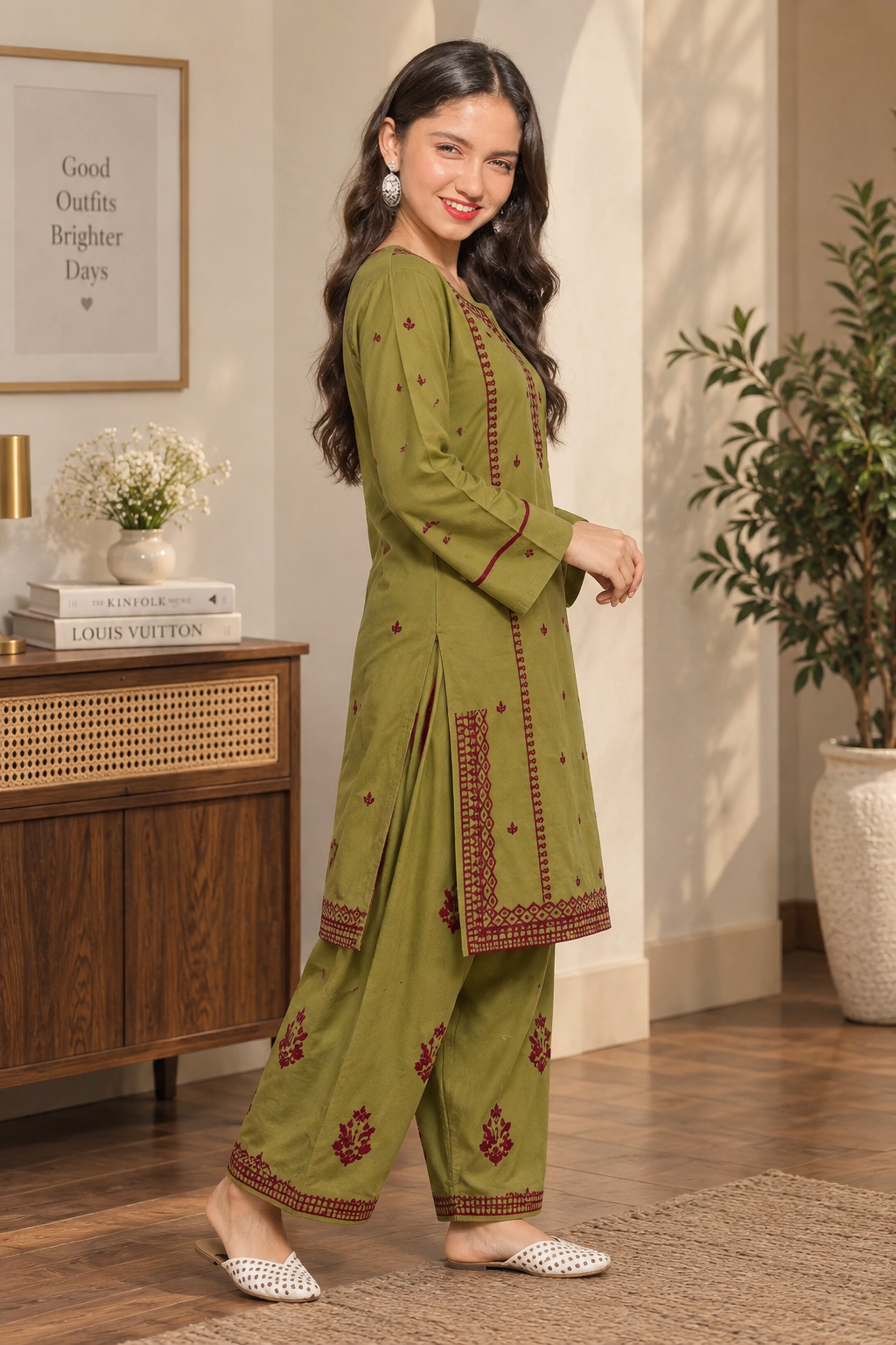 House of Nayaab – Embroidered 2-Piece Suit