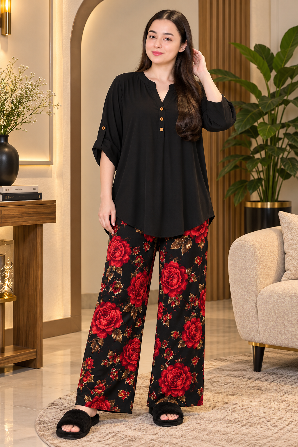 Imported Digital Print Western Coord Set | Easy Fit