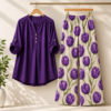 Imported Digital Print Western Coord Set | Easy Fit