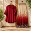 Imported Digital Print Western Coord Set | Easy Fit