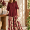 Imported Digital Print Western Coord Set | Easy Fit